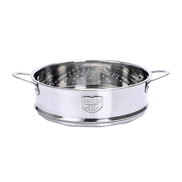 18 cm Ångkorg Praktisk Rostfritt Stål Handtag Ångkokare Användbar Bulle Ångkokare Gitter För Hem Kök Restaurang (silver) Silver 18cm