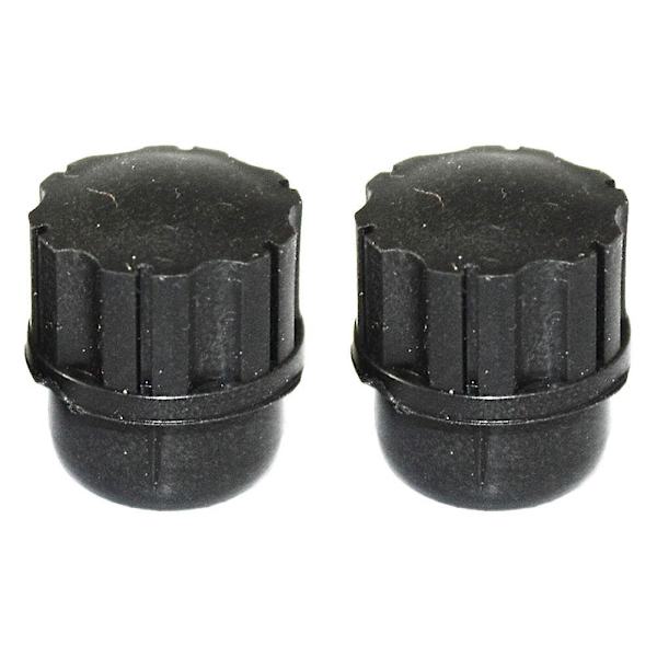 2 stk Plast Saksofonbeskyttelsesplugg Saksofonbeskyttelsesplugg Sopransaksofon Liten Plugg Svart 2.15X1.7X1.7CM