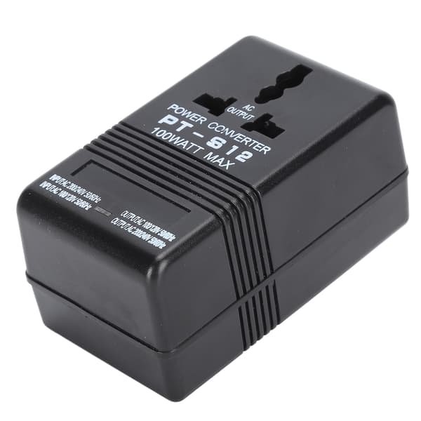 100W AC 100 120V til 220 240V Step Up Down Strømkonverter Adapter Transformer