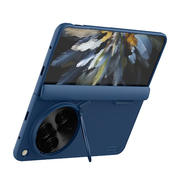 NILLKIN Super Frosted Shield Prop Oppo Find N3 5G/OnePlus Open -kotelo Kameran Linssin Suoja