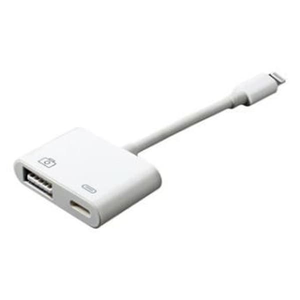 Lightning til USB 3.0 Kamera Adapter Kompatibel - Hvid{ee]