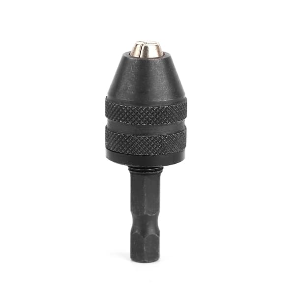 Nøglefri Hex Borepatron Adapter Konverter 0.3-3 mm Hurtigt Skift