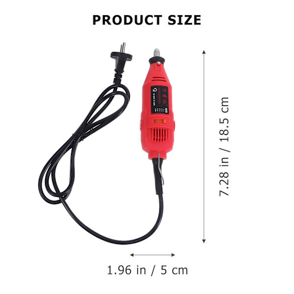 180w 5 Gears Kædesavssliber Elektrisk Sliber EU Stik EU Stik 18.5X5CM