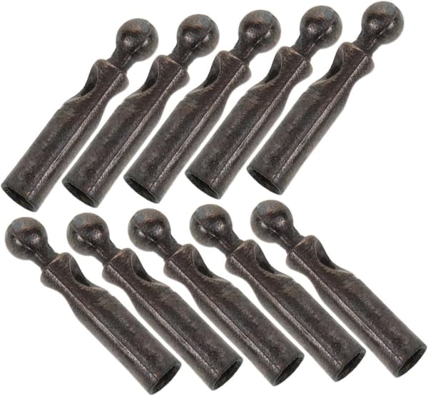 10 Pcs Practical Tail Balls for Rain Umbrella Repair and Simple Design Packaging