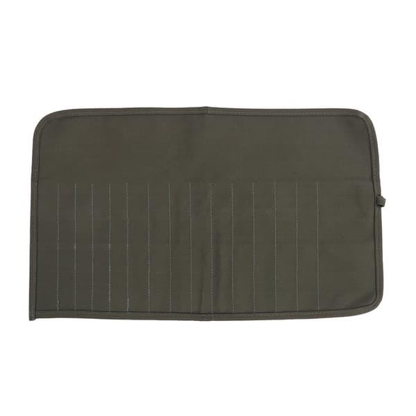 30-Hole Roll-Up Canvas Brush Case for Artists