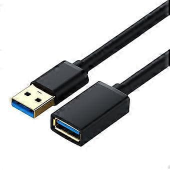 USB 3.0 A to A Extension Cable with Copper Contacts USB Extension Cord for USB Device 1.5m 1.5m