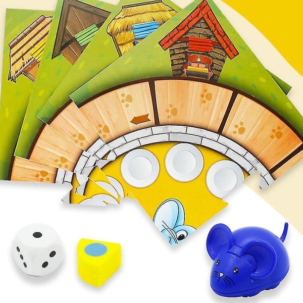 Musost Färg Kognitiv Intelligens Förälder-barn Interaktivt familjesamlande Flerspelarbrädspel