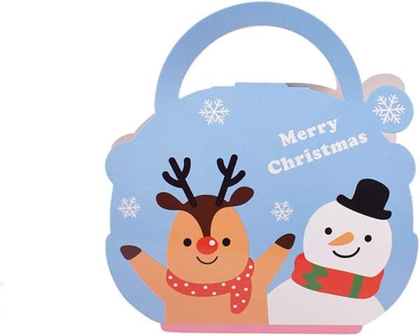 Presentaskar för Julparty, 20-pack (Blå)