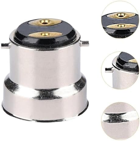 10-pack B22 Lamphållaradapter, Glödlampsfäste Konvertering för Kontor, Industriområden