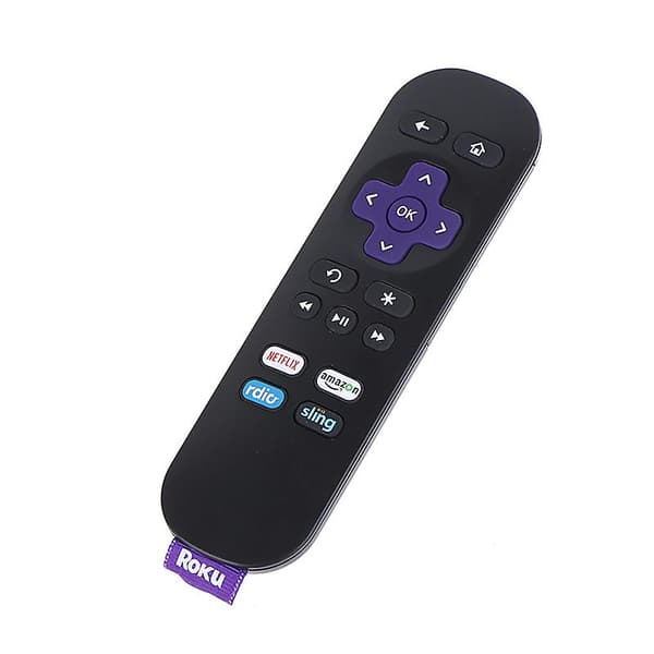 Erstatningsfjernkontroll for Roku1/ 2/ 3/4 med stropp Smart fjernkontroll