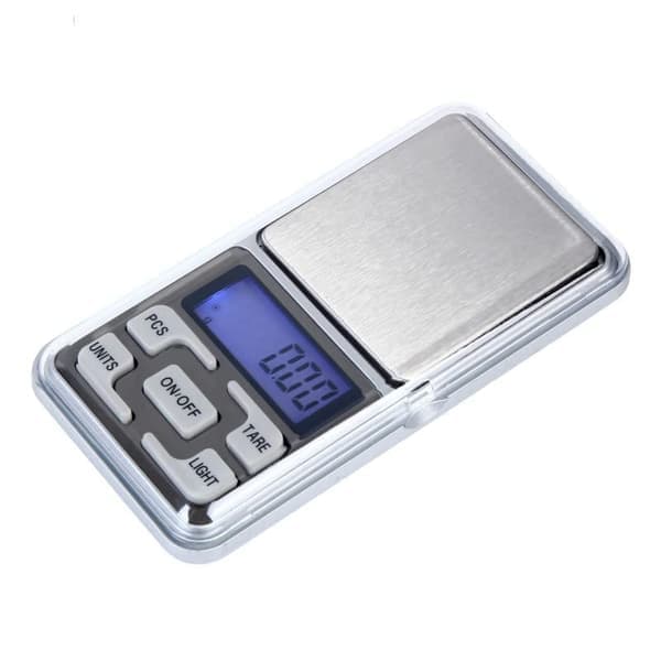 Digitaalinen taskuvaaka LCD-näytöllä, taskuvaaka, koruvaaka 0,01 - 200 g
