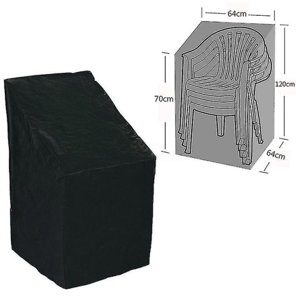 Möbelskydd Vattentätt Trädgårdsmöbelskydd, Trädgårdsskydd För Bord Soffor Recliner Stolar 64 * 64 * 120 / 70cm