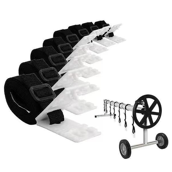 Mobil solafdækningsrulle til swimmingpools, Pool Solar Cover Roller Attachment, Tilbehør til poolafdækning