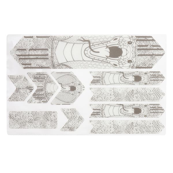 Enlee Waterproof Anti-Scratch Mountain Bike Frame Stickers Frame Protection Decals