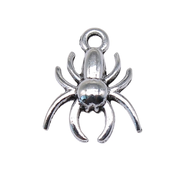 50 stk Halloween anheng Animal Spider anheng for DIY Craft Anheng Armbånd Halskjede Øredobber Nøkkelring Smykker Makin