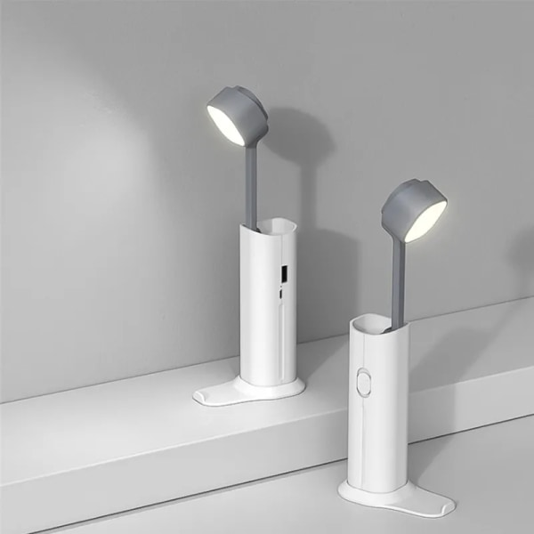 2kpl Minimalistinen toimistopöytälamppu - Opiskelu- ja työpöydän valotilat - Kannettava pöytälamppu kouluun ja kotiin töihin set