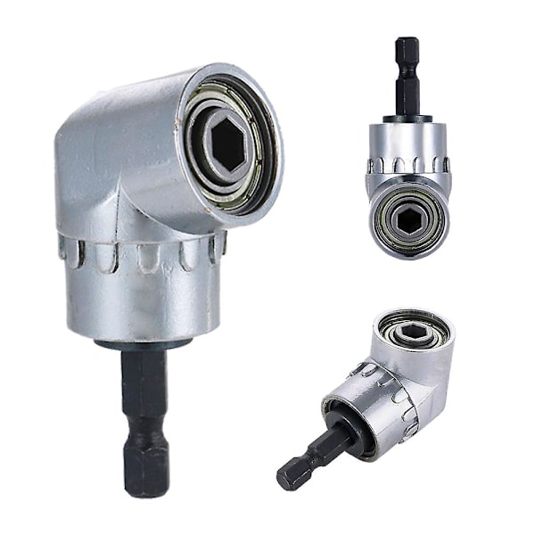 105 Graders Vinkelskruvmejsel Socket Adapter Justerbar 1/4 tum Hex Bit