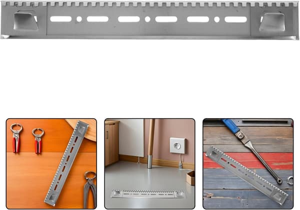 Range Hood Wall Mount, Metal Bracket for Kitchen Appliances, Hanging Hook Plate
