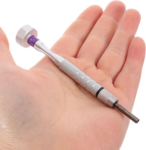 Eyeglass Repair Tool Kit 2.57 Hex Socket Screwdriver with Handle