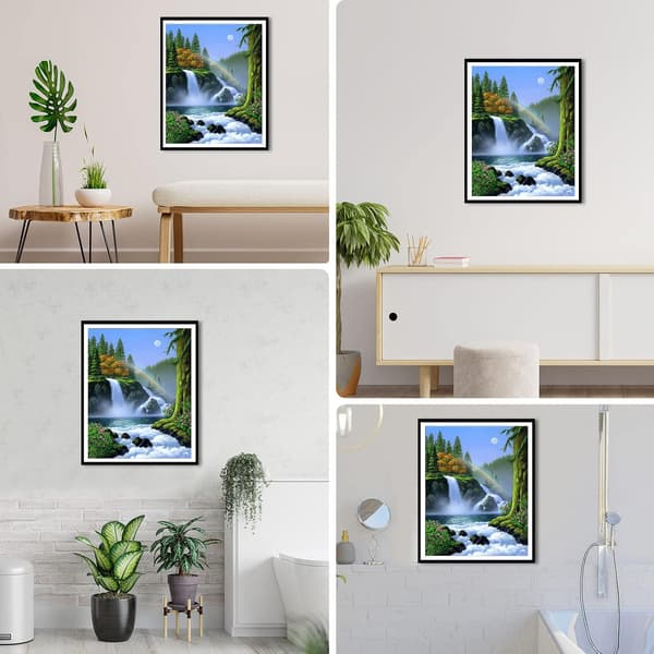 5D skønheds diamantmaleri dekorationssæt 30*40cm 4