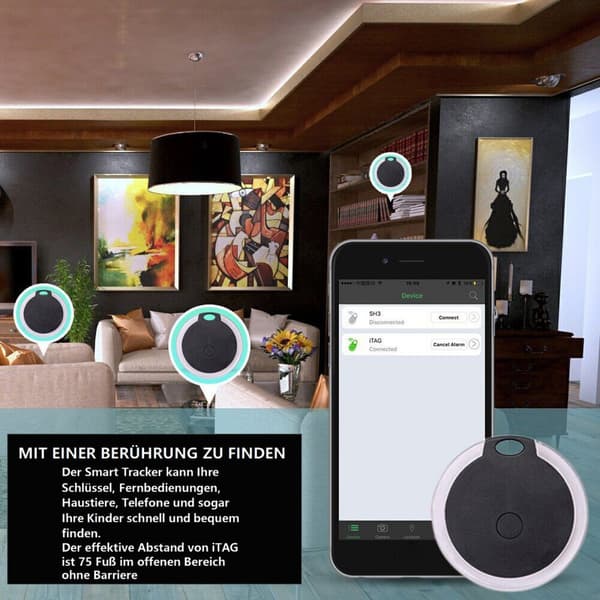 4xMini GPS Tracker Bilkøretøj Børn Realtidssporing