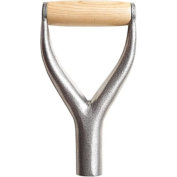 Jern Spade Håndtak Skovl D/y Grip Håndtak God Håndbeskyttelse Hage Solid Jern Tilbehør Hageverktøy For Snø Skovl Graving Rake Too