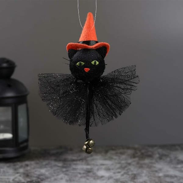 Halloween festdekoration Græskar Spøgelse Heks Sort Kat Charm Halloween-tema Design