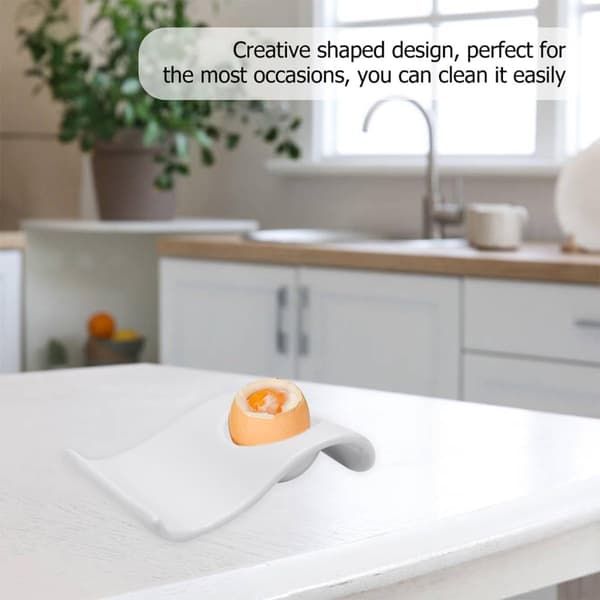 Wave-shaped Egg Tray Practical Egg Storage Holder for Dining Table for Kitchen Use