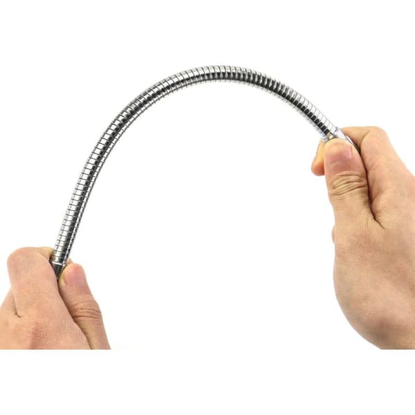 Flexible Drill Extensions, Flexible Shaft for Drill Screwdriver, 1/4'' Hex Shank, 200mm and 300mm (2 pieces)