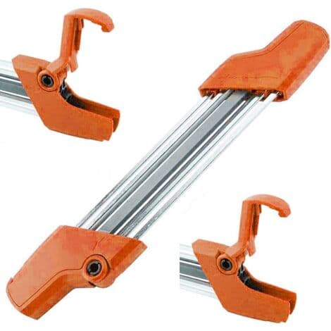 Chainsaw Chain Sharpener, Woodworking Chain Sharpening Tool, Easy-to-File Replacement Chain for Universal Chainsaw (4.8mm)