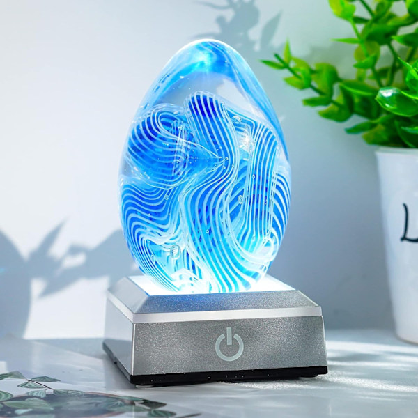 Multifarvet LED Lysbase til Krystal Kunst Kvadratisk Lysbase til Akryl 3D Glas Harpiks Kunst Farveshow Stativ Farverigt Oplyst Kvadrat