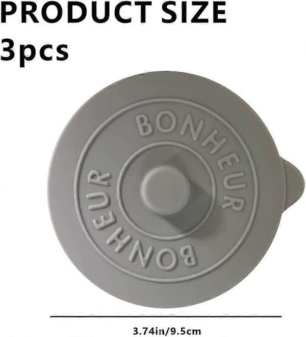 3 st Silikonlock Mattskydd Kopplock Anti-damm Muggskydd Återanvändbara Dricksglas Koppskydd för Muggar Te Kaffe Kopp