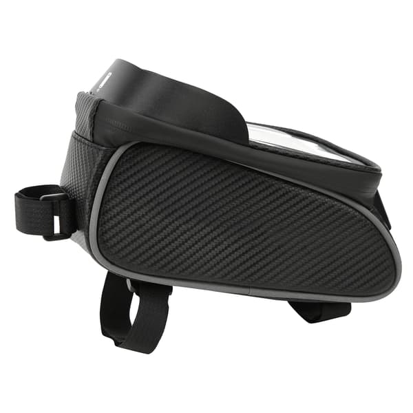 Waterproof Outdoor Bicycle Saddle Tube Bag Polyester Mobile Phone Front Frame Bag