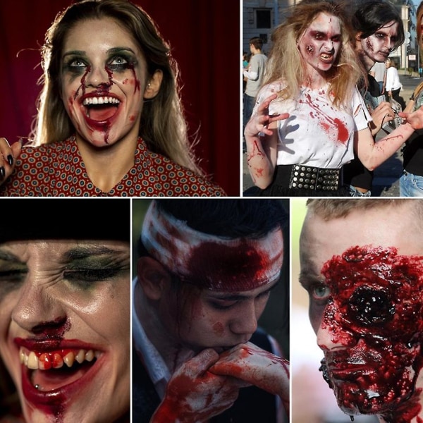 500ml Halloween flydende blod kostume scene realistisk falsk blod 30/60/100/200/500ml500ml