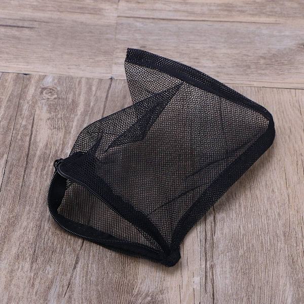 10 stk. Akvarium Filterpose, Nylon Netpose med Træk snor, Fisketank Netpose Sokker til Akvarium og Pool og Have, 1