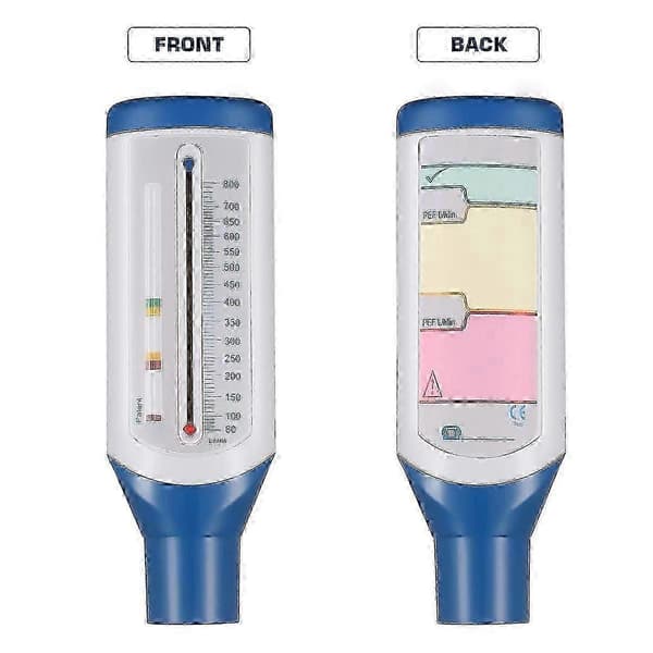 Bærbar Peak Flow Meter (PEF Spirometer) til Astma og Lungefunktion - 2025