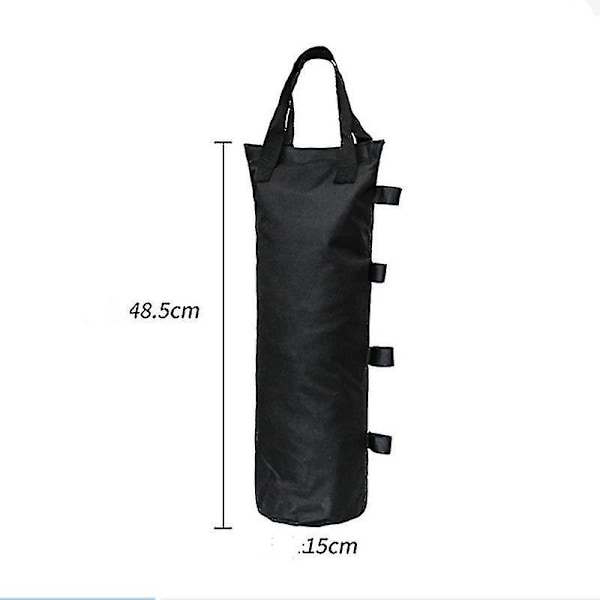 Sandsäckar Set om 4 Kraftiga, 600d Vikter för Paviljongben, PVC-beläggning Insida, Sandsäckar för Alla Pop Up Tält Baldakin Uteplats (enkelrör)-Bra