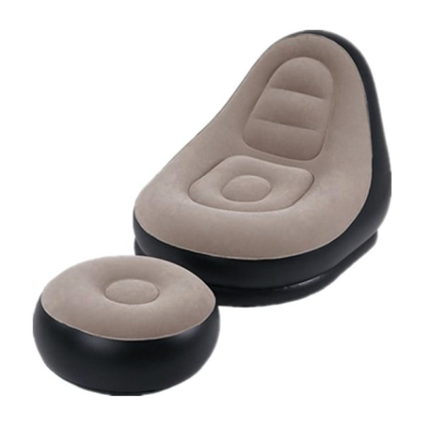 Oppustelig Air Lounger Sammenfoldelig Gaming Sofa Sammenfoldelig Foldestol Sofa Justerbar Sovesofa Soledad Sammenklappelig Oppustelig hvilestol