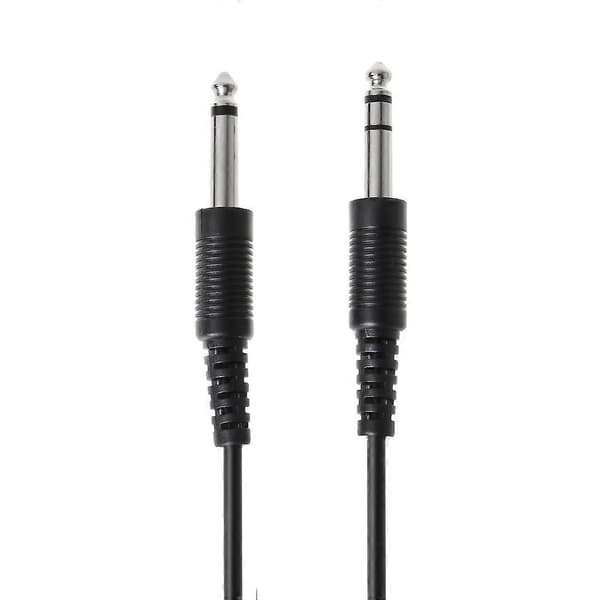 Svart Aviation Headset til Bus XLR til GA (Dobbeltstik) Pilot Headset Adapter