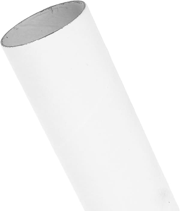 20 hvite papirruller for håndverk, tomme papprør DIY-håndverksmaterialer