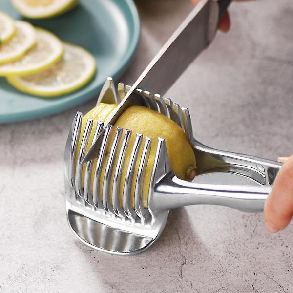 Citron- och Tomatskärare, Fruktverktyg, Skalningskorg, Skedstöd, Matförvaringsbehållare, R