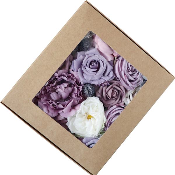 Multifunktionel Kunstig Blomsterkombination til DIY-Midtpunkter, Arrangementer, Bryllupsbuketter, Bord- og Stolsdekoration
