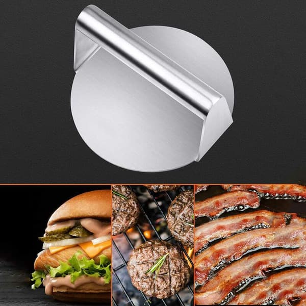 Hamburger Press, Round Hamburger Press, Grill Press Accessory Kit, Hamburger Machine and Press Fat
