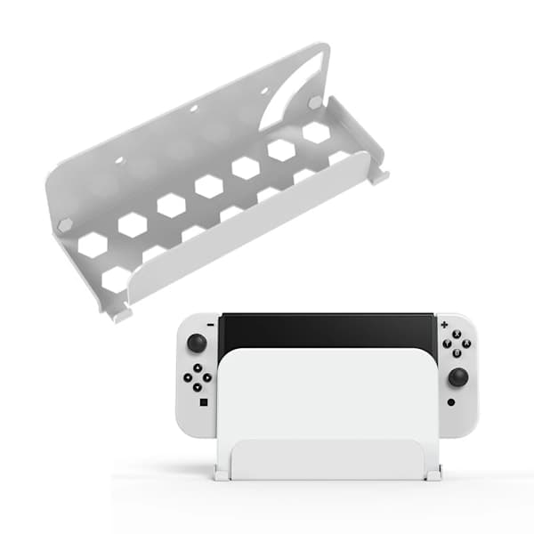 Veggmontert holder for Nintendo Switch/OLED-konsoll