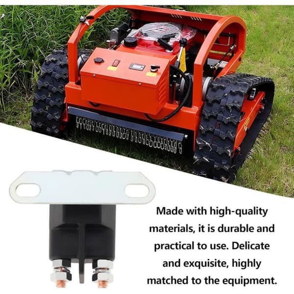 Startsolenoid - 12V 4 anslutningar - Gräsklippare och traktor - OEM 725 04439