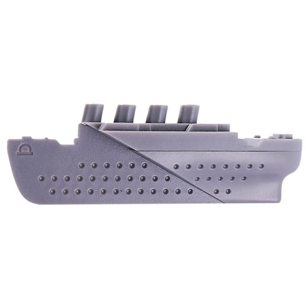 1 kpl Muoviset Kirjanmerkit Luovat Kirjatarvikkeet Kirjanmerkit Laiva Muotoiset Kirjanmerkit Harmaa 8,2x2,7cm