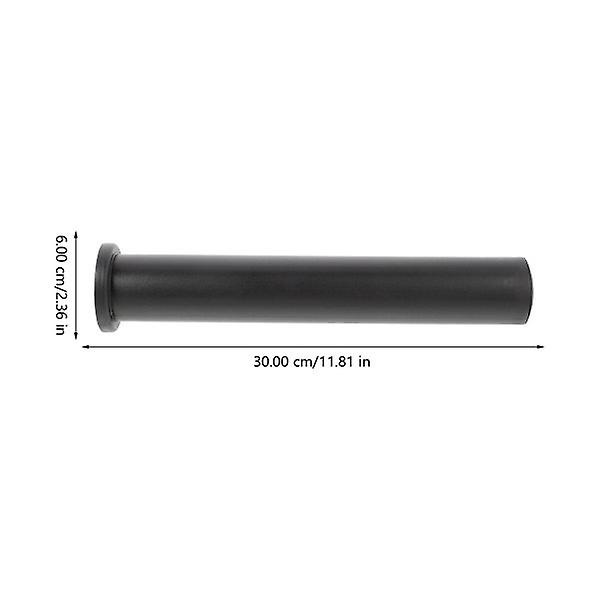 1 Sett Anti-Skli Barbellstanghylse Plast Styrehåndtak For Vektstang Treningsutstyr Svart 30X6X5CM Black 30X6X5CM