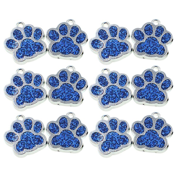 12 stk. Farverige Smykker Sko Nøglering Håndværk Armbånd Charm Nøglering Fremstilling Charm Armbånd 1X1CM