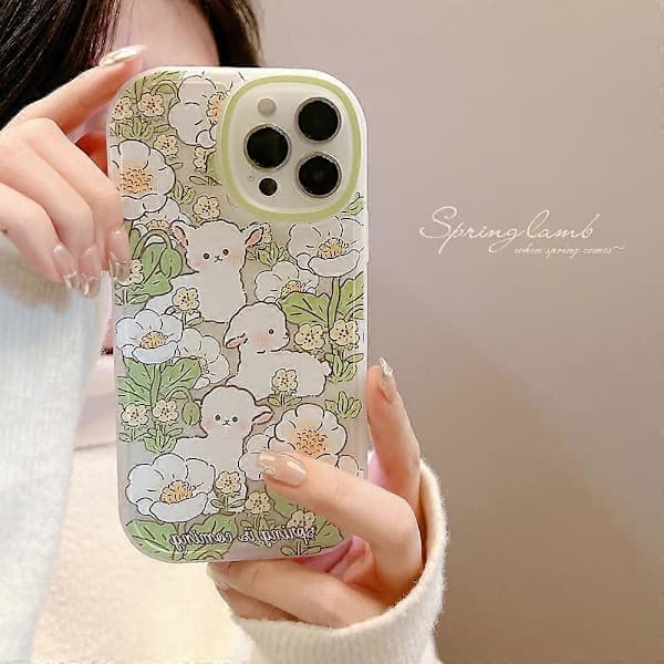 Nytt iPhone Floral Spring-deksel for iPhone 13 Pro MAX
