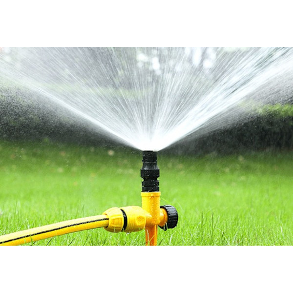 Automatisk Vandingsystem med 360 Graders Rotation, Multifunktionel Justerbar Have Sprinkler til Græsplæne, Have, Have, Græs, Sprinkler